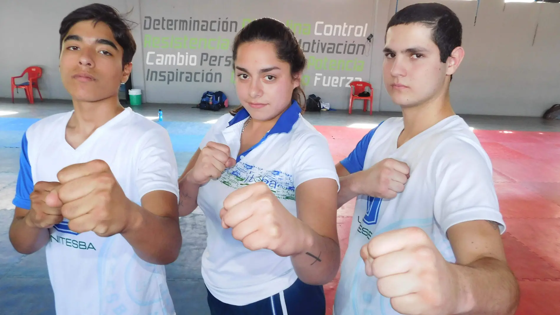 Rogelio Hernández, Sandy Urizar y Héctor Lomelí.